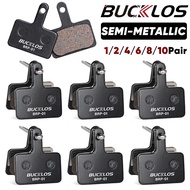 BUCKLOS Semi-Metal Mountain Bike Disc Brake Pads Semimetallic Hydraulic Disc Brake Pad Bicycle Brake