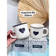 WL LOVE LILIT MUG CUTE CERAMIC MUG/ CUTE LOVE MUG/