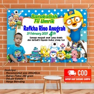 spanduk banner ulang tahun anak pororo