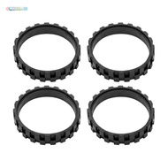 [Mulstore] 4X Vacuum Robot Tires for Wheels Series 5/6/7/8/9/I7 S9+ Anti-Slip