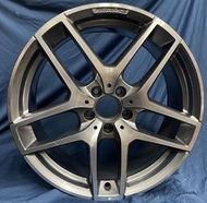 5孔112 19吋賓士BENZ AMG GLC C253原廠鋁圈 銀色【益和輪胎】