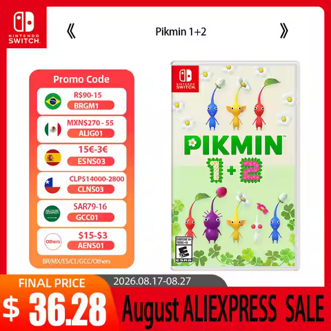 Nintendo Switch Game Deals - Pikmin 1+2 - 100% Original Games Cartridge Physical Card for Nintendo S