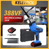 588VF Cordless Reciprocating Saw Wood Metal Cutting Jig Saw with 8PC Blades Household portable felli
