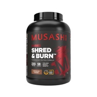Musashi Shred & Burn Protein Powder Chocolate 2kg