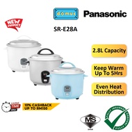 Panasonic Rice Cooker 2.8L Periuk Nasi Elektrik Besar Rice Cookers Panasonic SR-E28 SR-E28ASKN/LSKN/