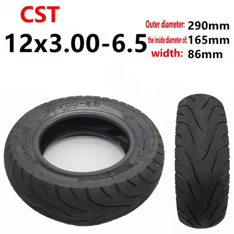12 inch 12x3.00-6.5 vacuum tire for electric vehicle outer tire, scooter balance car inflatable tire