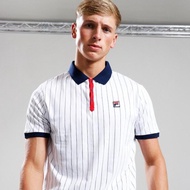 TERBARU Fila Vintage Classic BB1 Polo Shirt Stripe Bjorn Borg Tennis MURAH