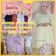 Andrea Exclusive Baju Raya 2023 Baju Kurung Pahang Baju Riau Baju Bridesmaid Konvokesyen Kurung Loos