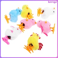 7 Pcs Miniature Chick Stuffy Stuffed Animal Hopping Toy Little Wind up Party Favors  kevvga