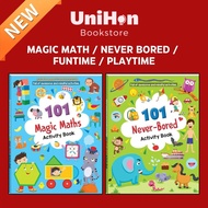 [UNIHON] MTM: 101 MAGIC MATHS / 101 NEVER BORED / FUNTIME / PLAYTIME ACTIVITY BOOK 【2 - 6 YEARS】COLO