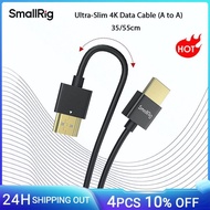 SmallRig Ultra Slim 4K Cable 35cm/ 55cm Ports For BMPCC 6K DSLR Camera/Monitor/Wireless Video Transm