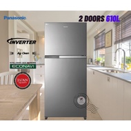 Panasonic 610L NR-BZ600PSMY / 602L NR-BY608XS FRIDGE ECONAVI 2 DOOR NR-BZ600PS NR-BY608XSMY