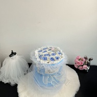 Niche Handmade Paper Craftsmanship Floral Fragrance Bouquet Holiday Gift for Mom for Girlfriend Girl