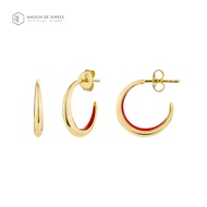 Maison de Jewels - Red Carpet Designer Earrings ต่างหูเงิน ทอง ผมแดง ต่างหูห่วง ต่างหูออกงาน ต่างหูใ