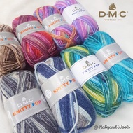 Art. 8126 - DMC Knitty Pop Acrylic Multicolour Yarn for Crochet / Knitting DMC