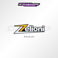 STICKER STICKER ZELIONI VESPA ITALY