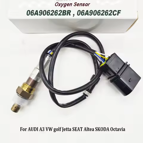 NEW 06A906262BR 06A906262CF For AUDII A3 V-W golf Jetta SEAT Altea SKODA Octavia 5Wire Oxygen Sensor