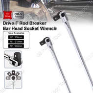 1/2" Drive F Rod Breaker Bar Head Socket Wrench Strong Force Lever Steering Handle 18" 10" Inches Lo