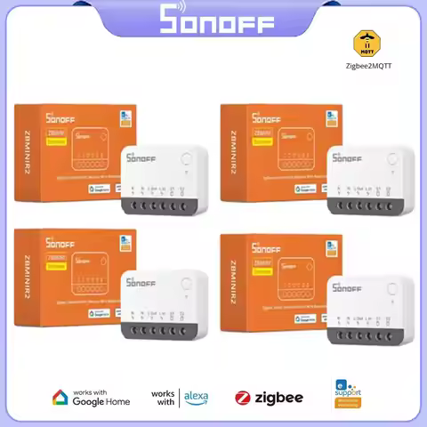 SONOFF ZBMINIR2 Extreme Zigbee Smart Switch Detach Relay External Switch Remote Control via eWeLink 