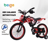 Basikal Budak 12/16inchMotosikal Children Bike Kids Bicycle Motor bike Scrambler Bike 2-6tahun