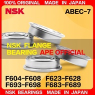 10pcs Japan NSK Bearing F684 F694 F686 MF106 F688 F605 F606 F625 F607 F608 F695 F696 F698 F627 F626 