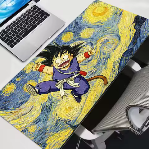 Mouse Pad Dragon Ball Anime Durable New Gaming Accessories Mousepad Gamer PC Completo Computer Keybo