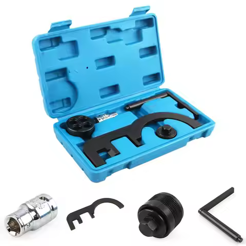 0 5PCS Car Engine Timing Chain Tool Set Camshaft Tool Set For BMW For N47 For N57 Engine Timing Tool