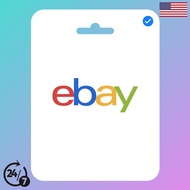 (US) eBay Gift Card $ 25, 50, 100 [Digital Code]