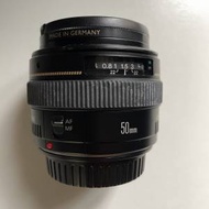 Canon 50mm f/1.4 相機鏡頭