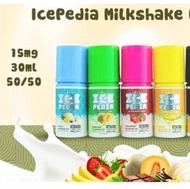 30ml VANILLA BANANA HONEY DEW STRAWBERRY PEDIA MILKSHAKE 15mg ice es dingin liquid JNKM