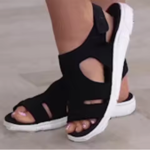 Women slippers Flat Sole Casual Soft Big Toe Foot Sandal Women Shoes Comfy Platform Orthopedic Bunio