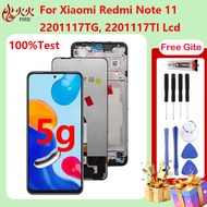 LCD Display For Xiaomi Redmi Note 11 5G 2201117TG 2201117TL Touch Screen Digitizer Assembly With Fra