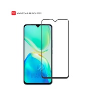 LAYAR Tempered Glass 5D 9D For VIVO S15E 5G 6.62 INCH 2022 Full Glue Full Glass Screen - BLACK + Fre
