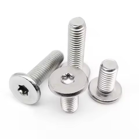 5/10/50pcs M1.6 M2 M2.5 M3 M4 M5 M6 M8 304 Stainless Steel CM Six-Lobe Torx Ultra Thin Super Low Fla