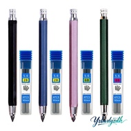 YRBWDYZDH Mechanical Pencil 2B/4B/6B/8B Pencil Refill Sketch 5.6mm Comics Design Writing Drawing Too