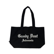 'GREEDY DUST INDONESIA' TOTEBAG BLACK TERLARIS|BEST SELLER RANIEXSTORE