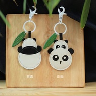 壹染指原創 | 多用途熊貓母子 | AirTag套+包掛+吊飾 | 新品皮具