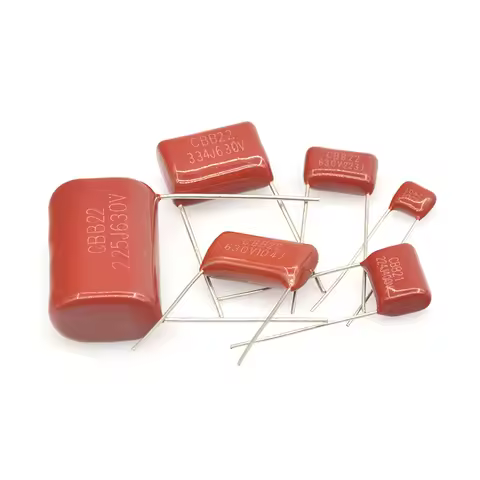 10PCS 1NF 10NF 100NF 1UF 2.2NF 22NF 220NF 3.3NF 33NF 330NF CBB Polypropylene Film Capacitor 63V 100V