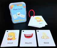 Monstermarketing Flash Cards- Body Parts Early Development Kids Toys For Boyds Kids Toys For Girls