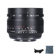 7artisans 50mm F0.95 Large Aperture Manual Focus Prime Fix Lens APS-C for Canon EOS-M Mirrorless Cam