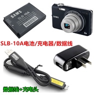 Camera Case SLB-10A Battery Charger+Data Cable Suitable for Samsung NV9 PL60 PL65 L310 M310W Camera