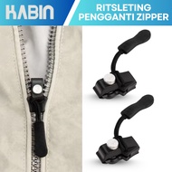 10pcs Universal Instant Zipper ZIPPER WATERPROOF JACKET BROKEN ZIPPER HEAD/ BAG ACCESSORIES Zipper R