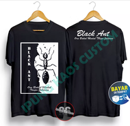 A40 KAOS PSHT BLACK ANT / PRIA WANITA