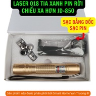 Bút Chiếu Tia Laser Màu Xanh Xanh Lá 018 - 5MW Siêu Mạnh Có Thể Sạc Lại.