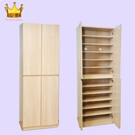 Zolaro Tall Shoe Cabinet / Modern Wood Tall Shoe Organizer/Household Furniture/Shoe Rack
