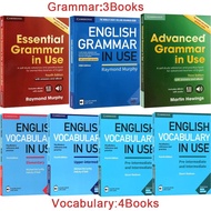 Learning English, English Grammar (3 books), English Vocabulary (4 books), G+V (7 books)