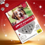 K9 Advantix II Large Dog Vet-Recommended Flea, Tick & Mosquito Treatment & Prevention | Dogs 21 - 55