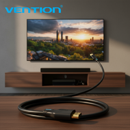 Vention 8K HDMI 2.1 Cable, 8K 60Hz 4K 120Hz 3D, Audio Video Cable for PS4 Splitter Switch Extender  