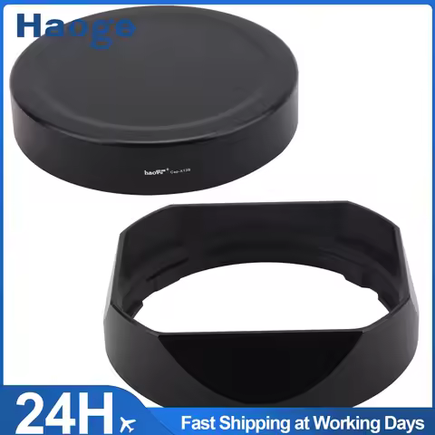 Haoge LH-X13B Bayonet Dedicated Lens Hood for Fuji Fujifilm XF 18-55mm F2.8-4 R LM OIS Lens and Fuji