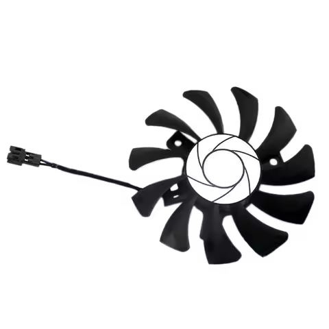 HA8010H12F-Z 75MM 2Pin Gtx1050ti GPU Cooler DUAL Fan For MSI Geforce GTX 1050Ti GTX-1050-Ti-4GT-OC
